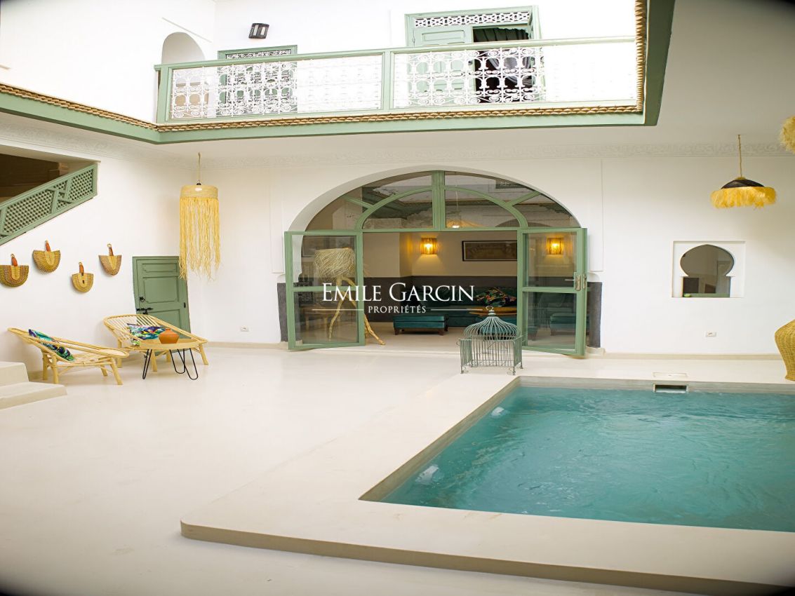 À  louer charmant Riad situé près de la Place des Epices - Emile Garcin Maroc - Image 3