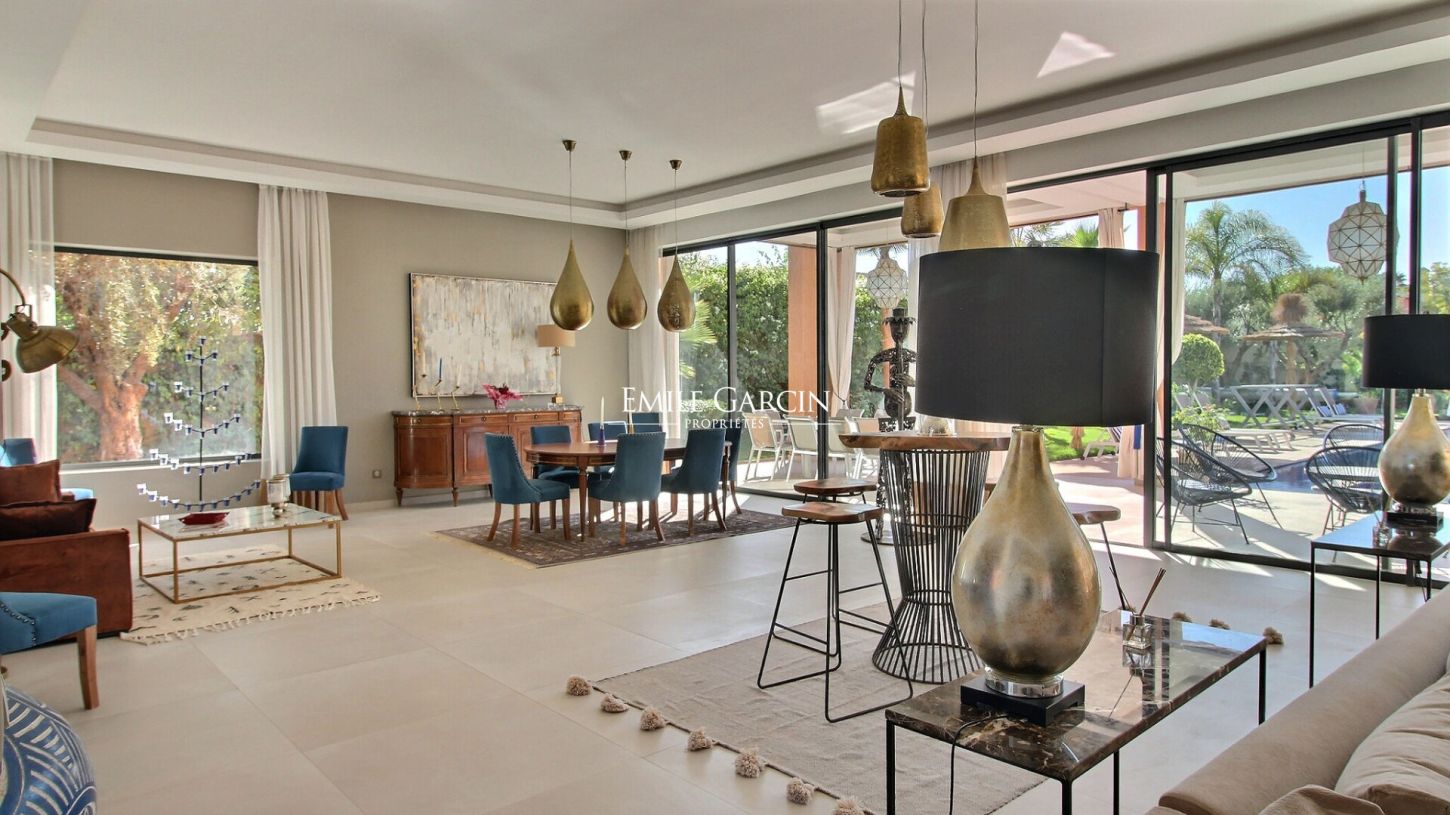 À louer très belle maison contemporaine proche de Marrakech - Emile Garcin Maroc - Image 3