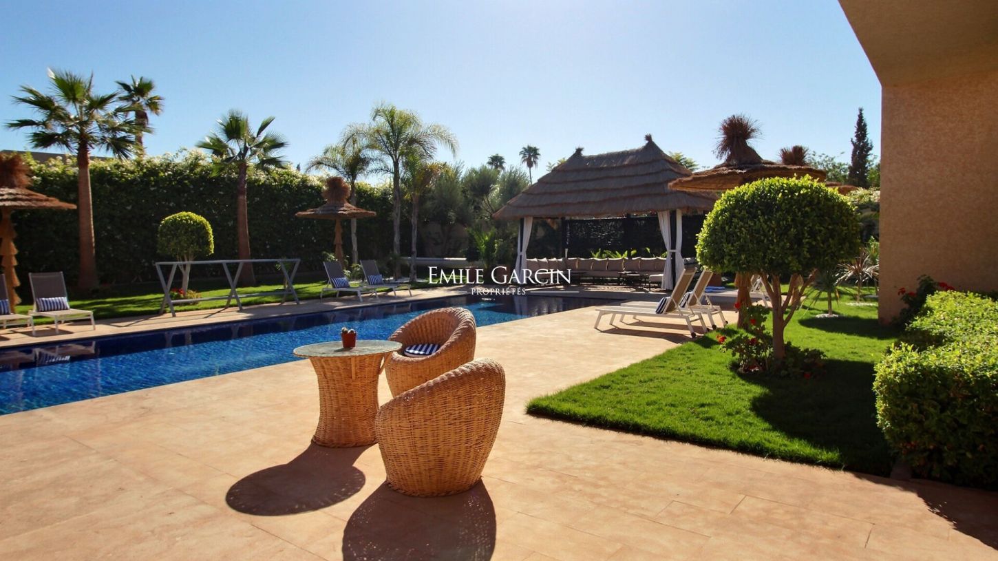 À louer très belle maison contemporaine proche de Marrakech - Emile Garcin Maroc - Image 11