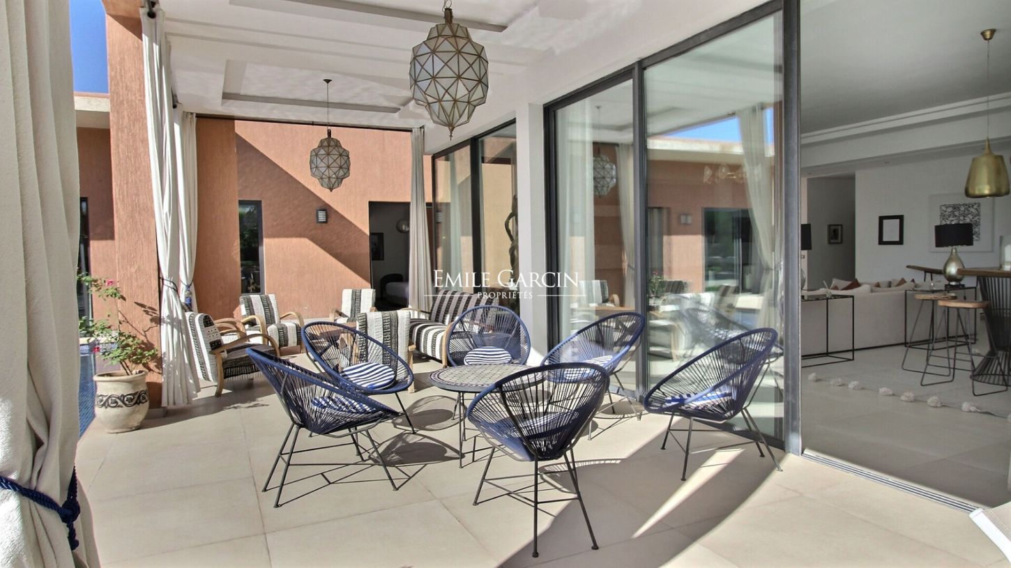À louer très belle maison contemporaine proche de Marrakech - Emile Garcin Maroc - Image 12