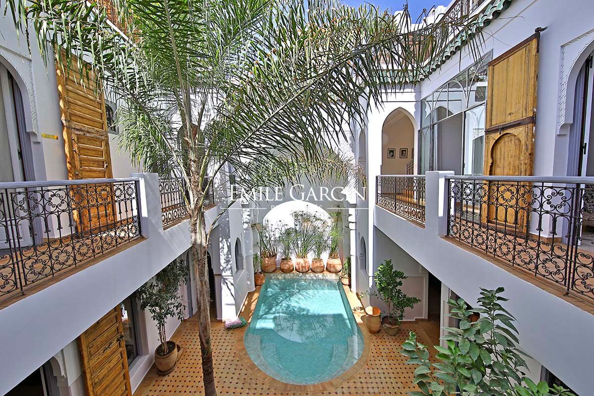 Très belle maison d'hôtes idéalement située dans le quartier de Sidi Mimoun - Emile Garcin Maroc - Image 1