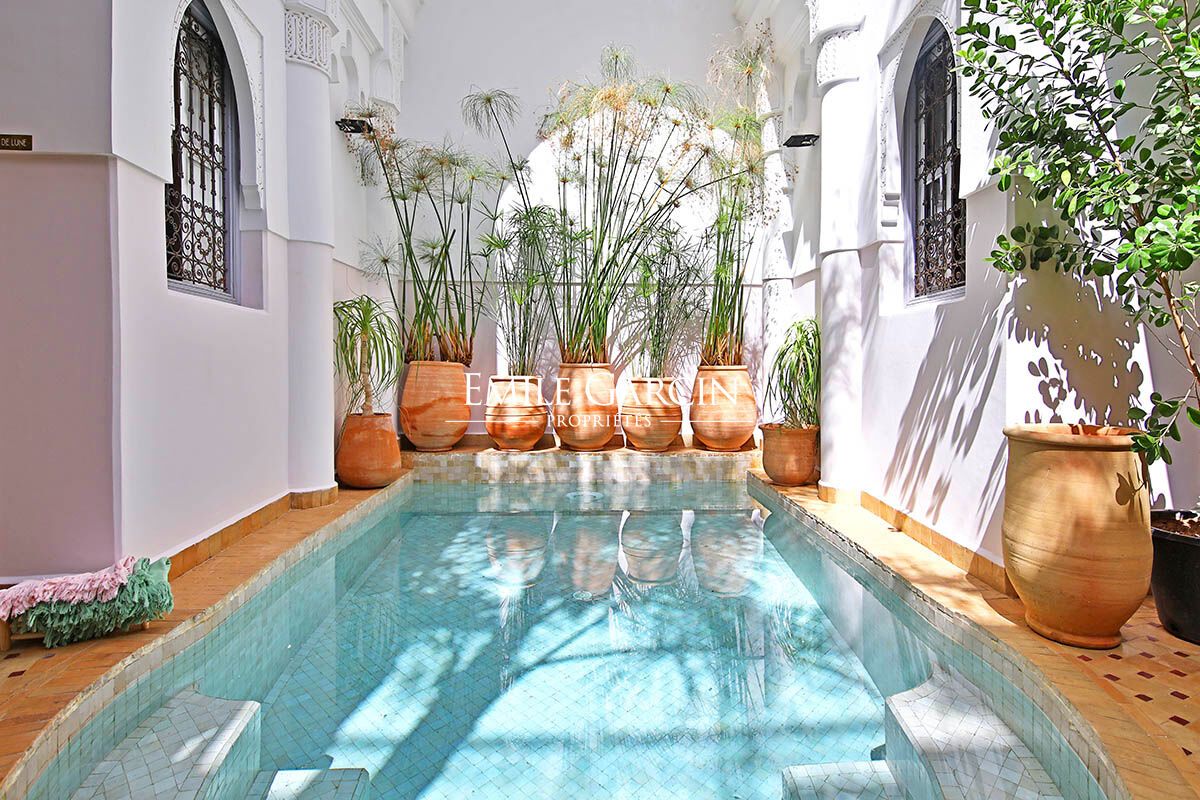 Très belle maison d'hôtes idéalement située dans le quartier de Sidi Mimoun - Emile Garcin Maroc - Image 2