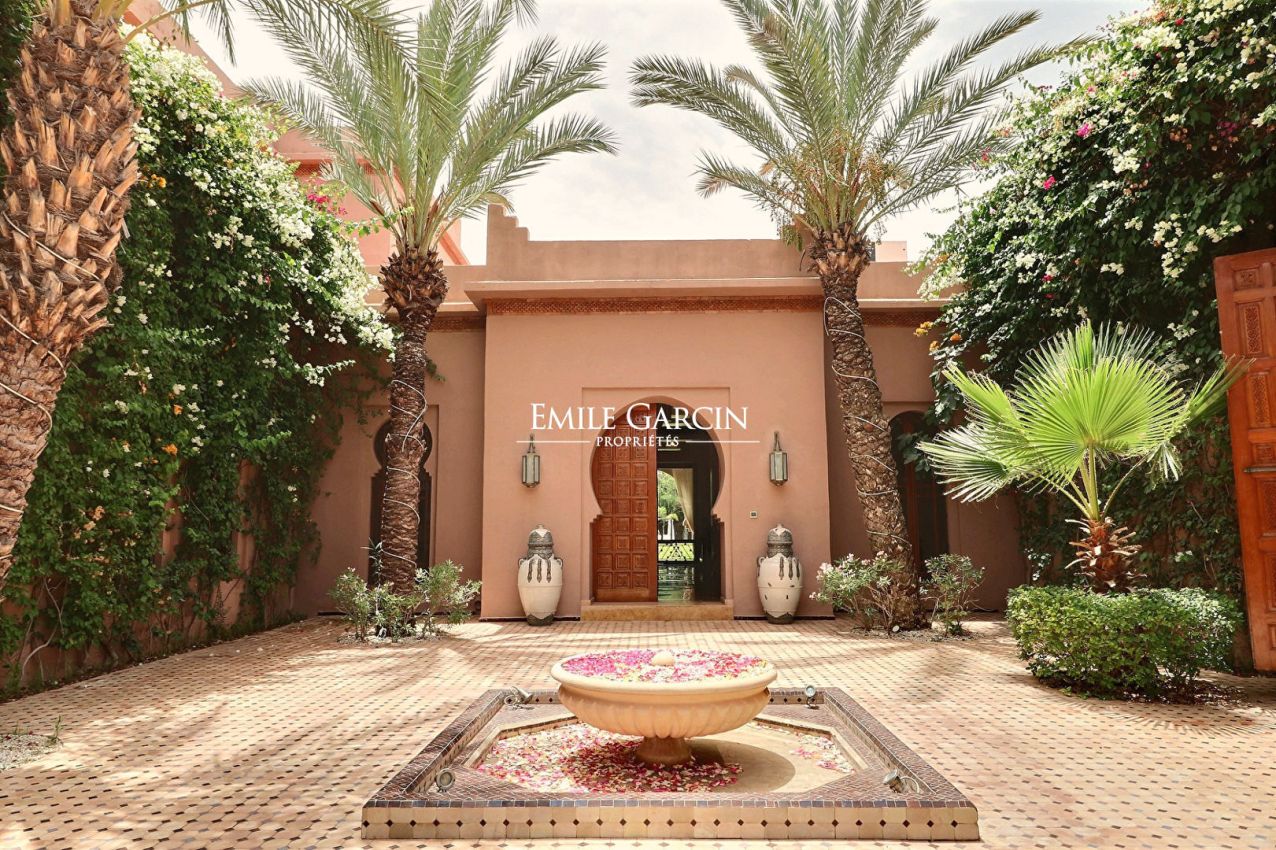 Propriété à louer dans la Palmeraie de Marrakech - Emile Garcin Maroc - Image 3