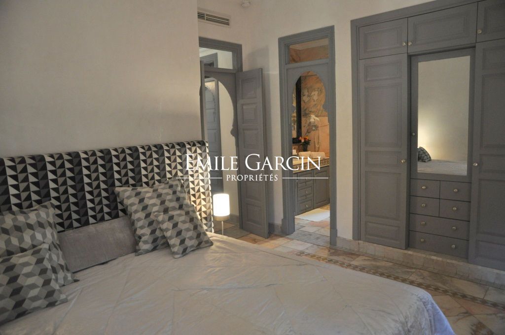 À louer maison au coeur d'un jardin luxuriant dans la Palmeraie de Marrakech - Emile Garcin Maroc - Image 6
