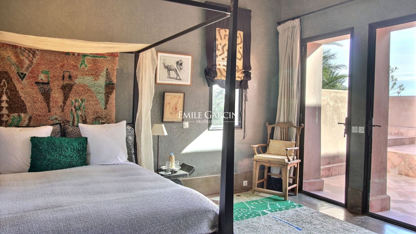 A louer propriété luxueuse au coeur de la Palmeraie de Marrakech - Emile Garcin Maroc - Image 7