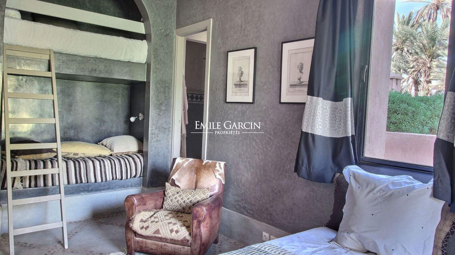 A louer propriété luxueuse au coeur de la Palmeraie de Marrakech - Emile Garcin Maroc - Image 8