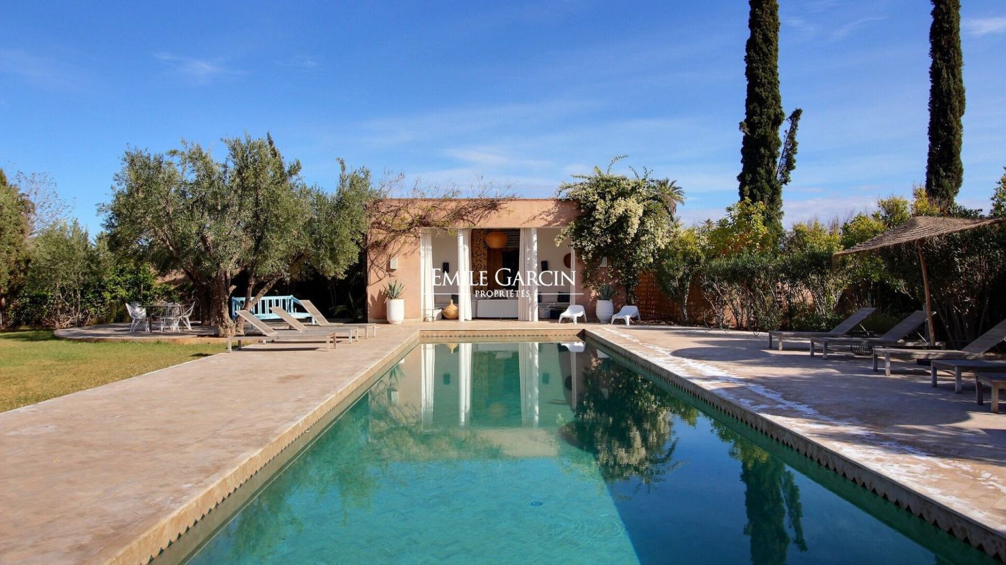 A louer propriété luxueuse au coeur de la Palmeraie de Marrakech - Emile Garcin Maroc - Image 9