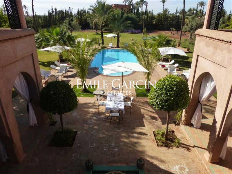 A louer propriété Orientale dans la Palmeraie de Marrakech - Emile Garcin Maroc - Image 2