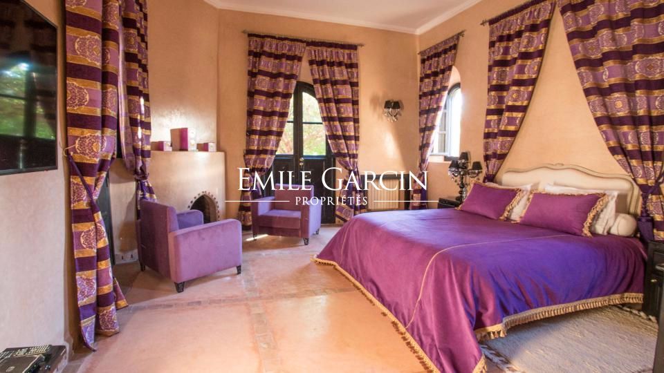 A louer propriété Orientale dans la Palmeraie de Marrakech - Emile Garcin Maroc - Image 7