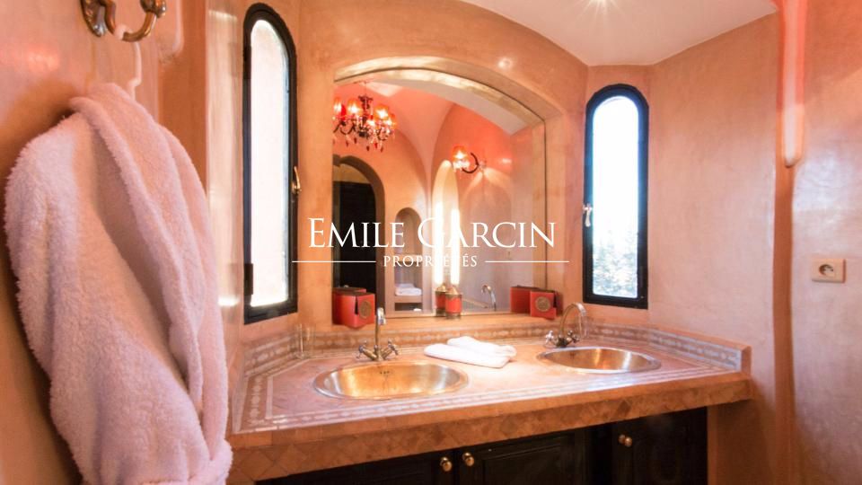 A louer propriété Orientale dans la Palmeraie de Marrakech - Emile Garcin Maroc - Image 9