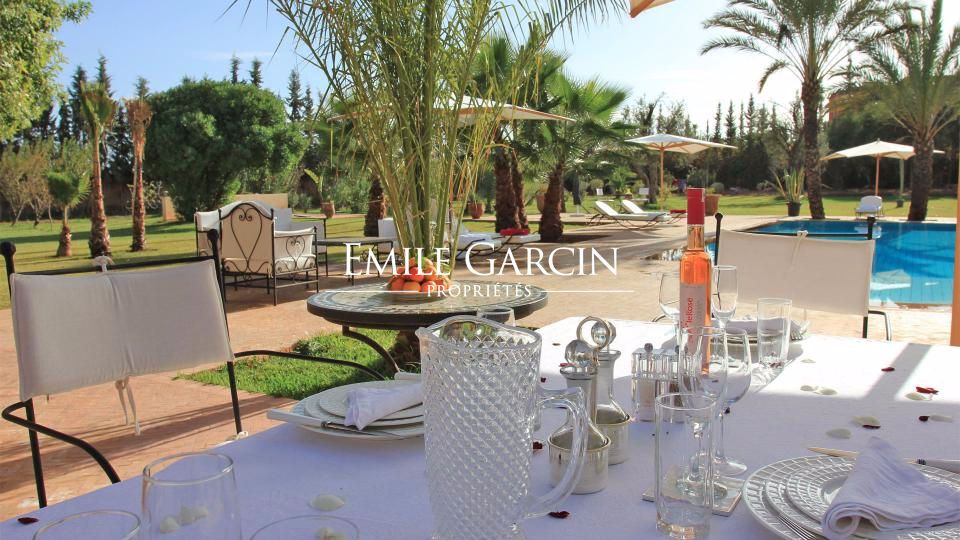 A louer propriété Orientale dans la Palmeraie de Marrakech - Emile Garcin Maroc - Image 11