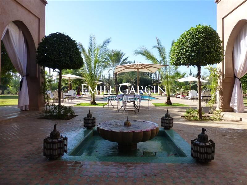 A louer propriété Orientale dans la Palmeraie de Marrakech - Emile Garcin Maroc - Image 13