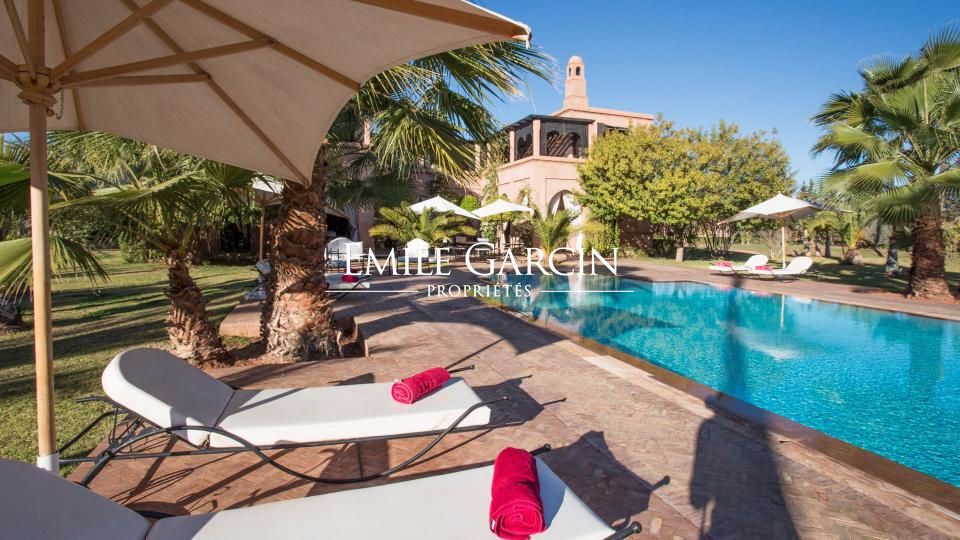A louer propriété Orientale dans la Palmeraie de Marrakech - Emile Garcin Maroc - Image 15