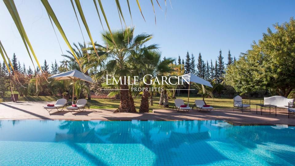 A louer propriété Orientale dans la Palmeraie de Marrakech - Emile Garcin Maroc - Image 16