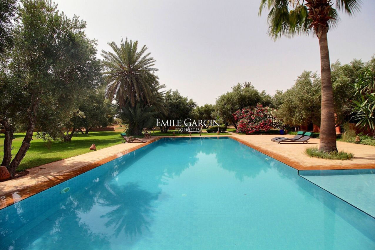 À vendre très jolie villa sur la route d'Amizmiz à Marrakech - Emile Garcin Maroc - Image 8