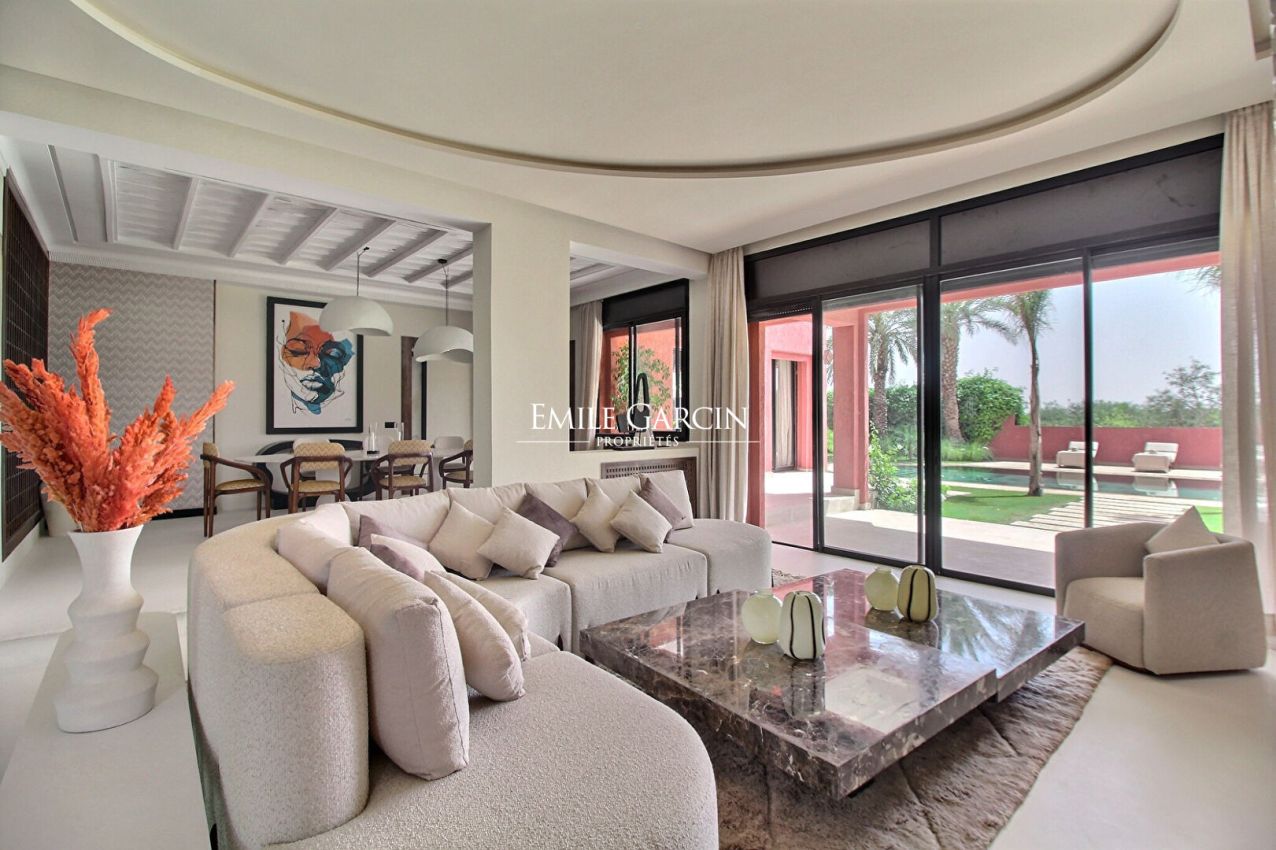 Villa on the Amelkis golf resort for sale in Marrakech - Emile Garcin Maroc - Image 2