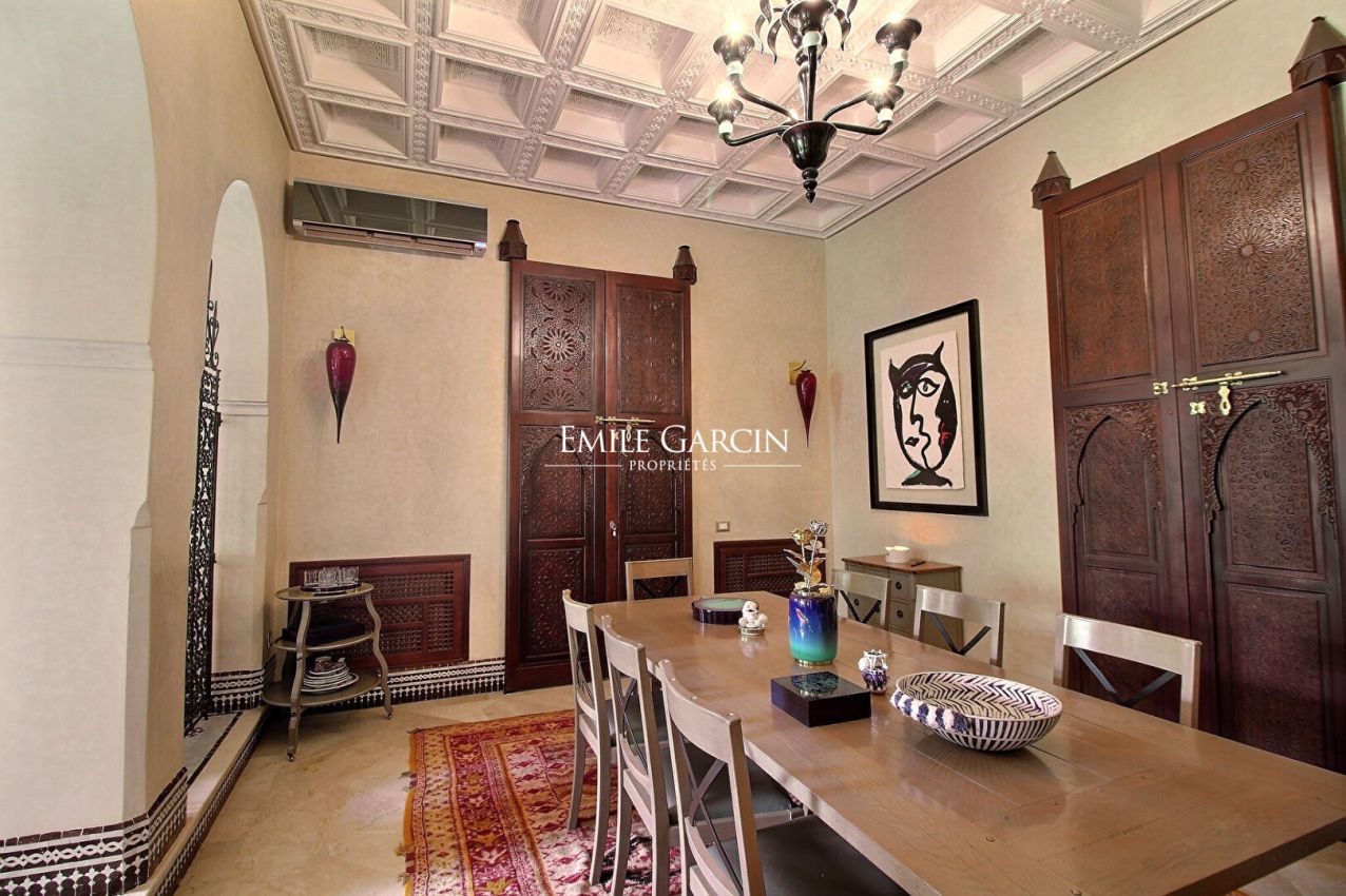 À vendre superbe maison sur le golf d'Amelkis à Marrakech - Emile Garcin Maroc - Image 5