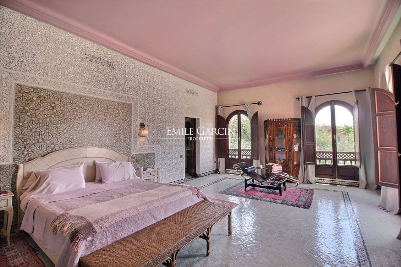 À vendre superbe maison sur le golf d'Amelkis à Marrakech - Emile Garcin Maroc - Image 7