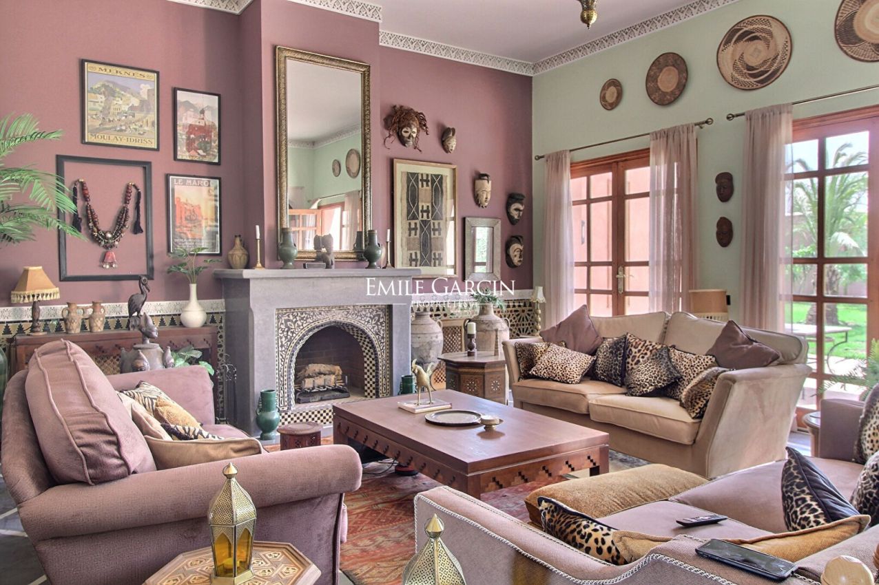 Superbe propriété à vendre sur la route d'Amizmiz à Marrakech - Emile Garcin Maroc - Image 2