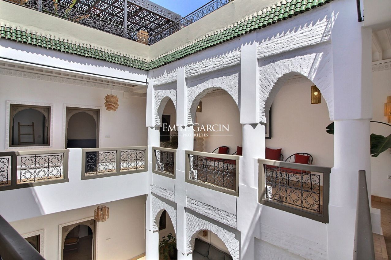 À vendre Riad neuf au quartier de la Kasbah à Marrakech - Emile Garcin Maroc - Image 2