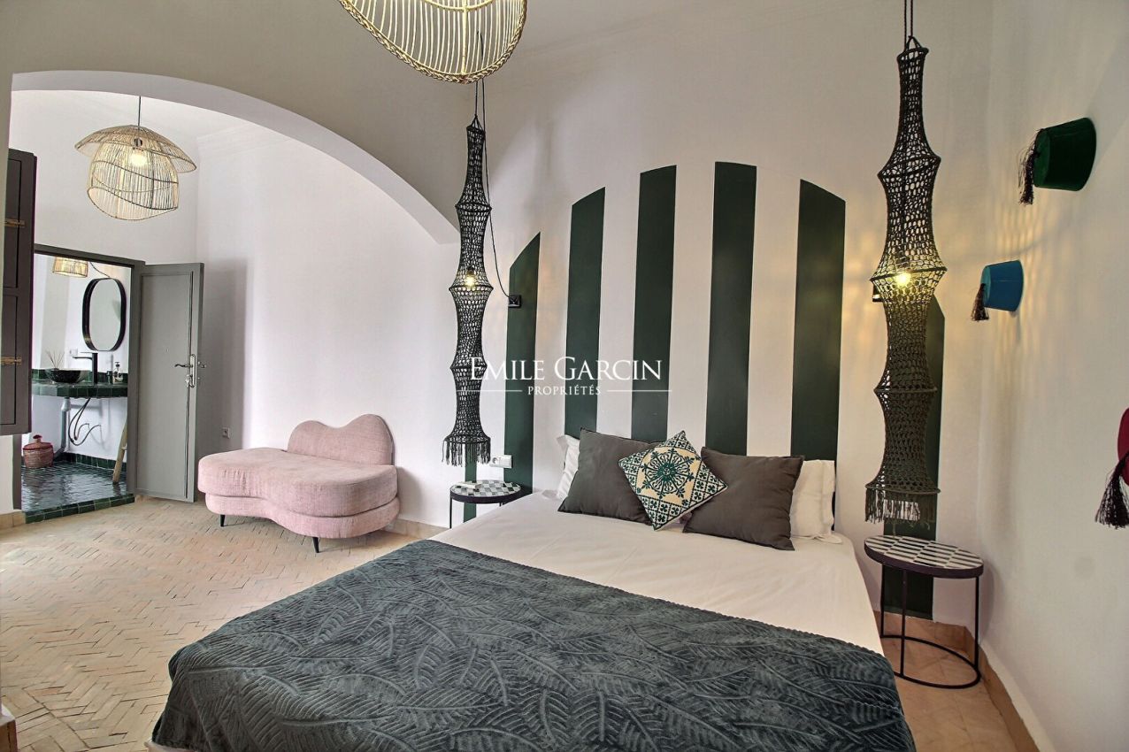 À vendre Riad neuf au quartier de la Kasbah à Marrakech - Emile Garcin Maroc - Image 8