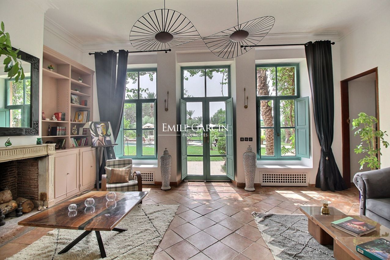 À louer villa d'exception au coeur de la Palmeraie de Marrakech - Emile Garcin Maroc - Image 3