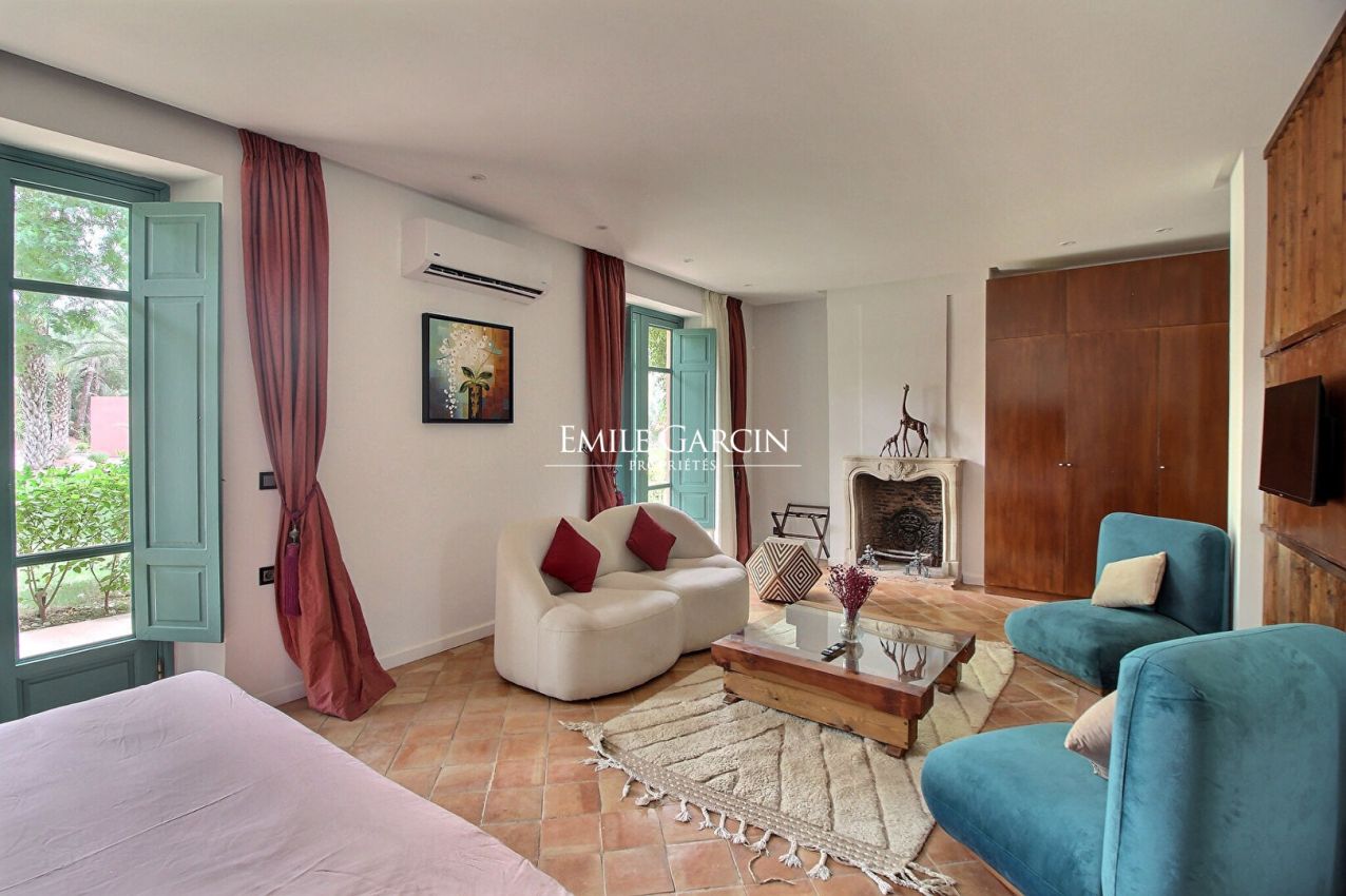 À louer villa d'exception au coeur de la Palmeraie de Marrakech - Emile Garcin Maroc - Image 11