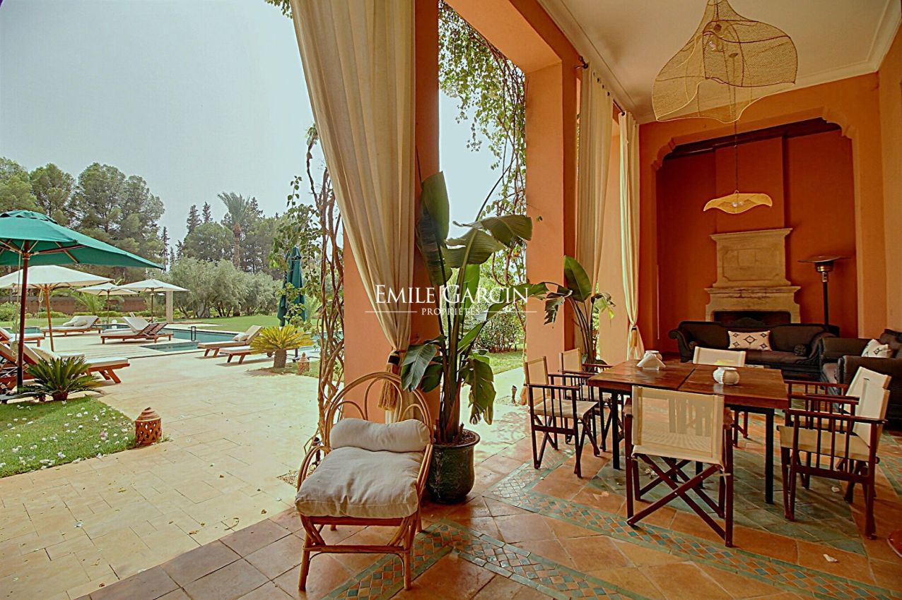 À louer villa d'exception au coeur de la Palmeraie de Marrakech - Emile Garcin Maroc - Image 12