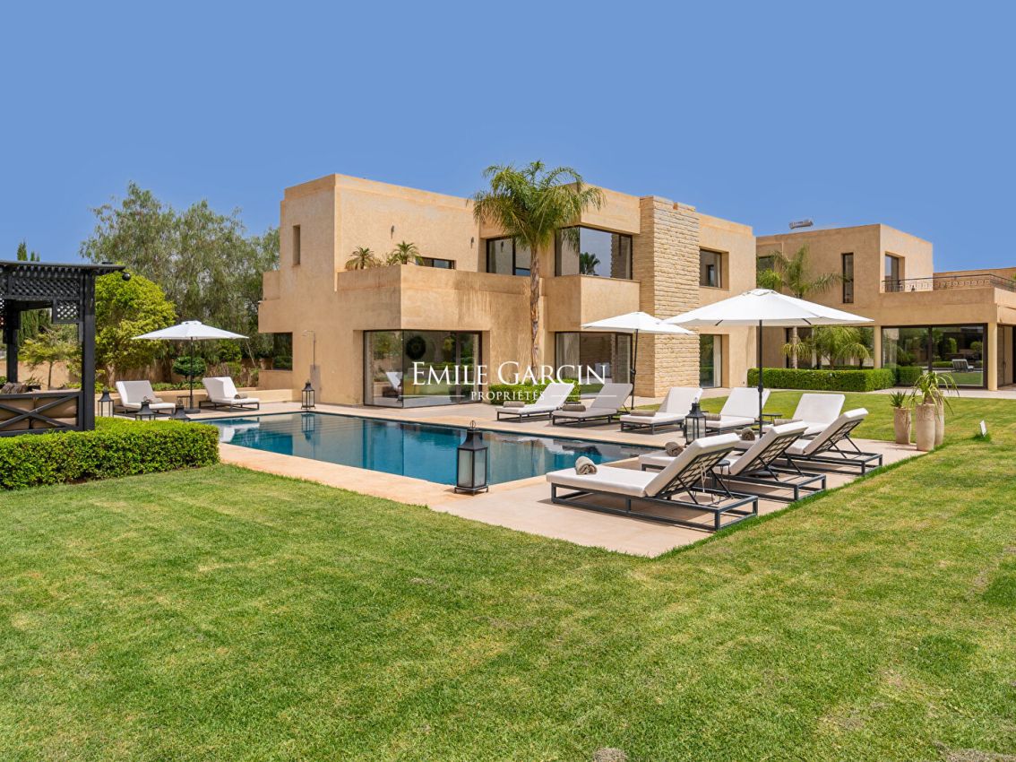 To rent - Marrakech - Magnificent villa on a golf estate - Emile Garcin Maroc - Image 1