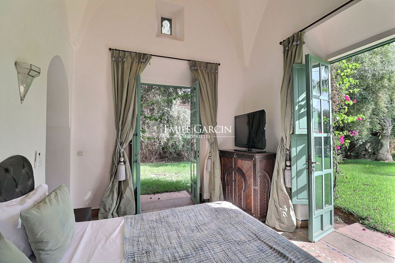 À vendre villa de charme dans un domaine à Marrakech - Emile Garcin Maroc - Image 6