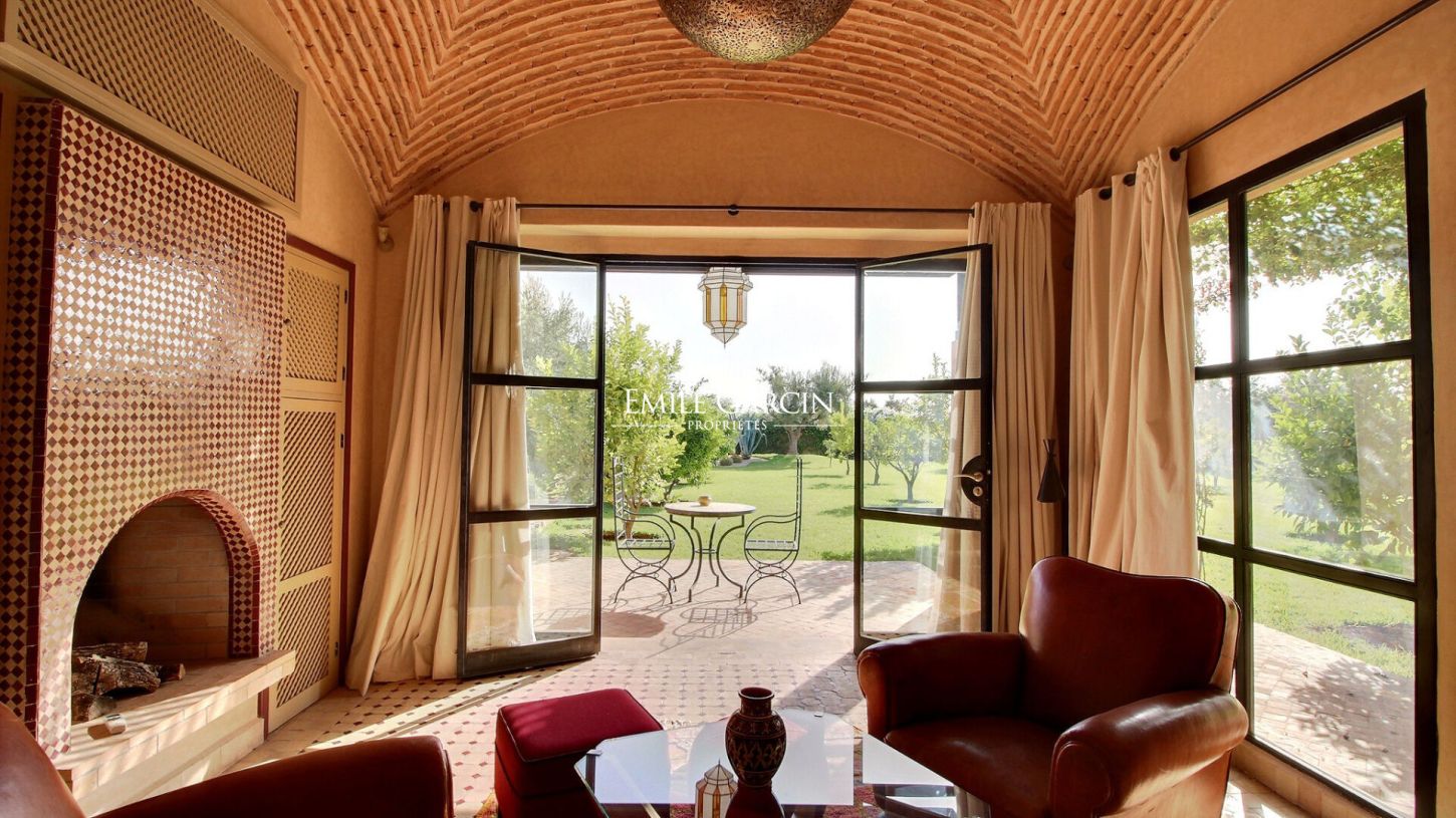 Superbe maison à vendre dans un domaine privé à Marrakech - Emile Garcin Maroc - Image 7