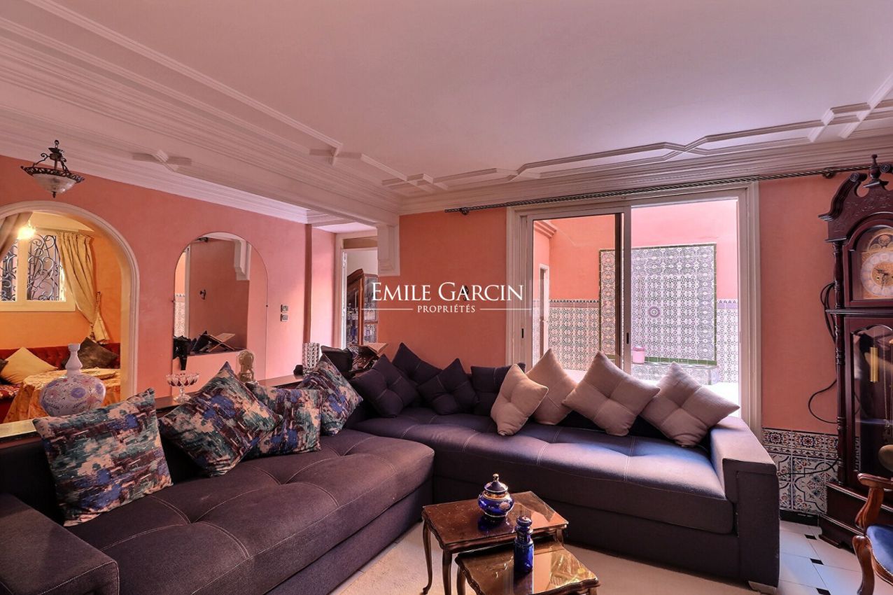 À vendre Maison de ville dans le quartier Majorelle à Marrakech - Emile Garcin Maroc - Image 2