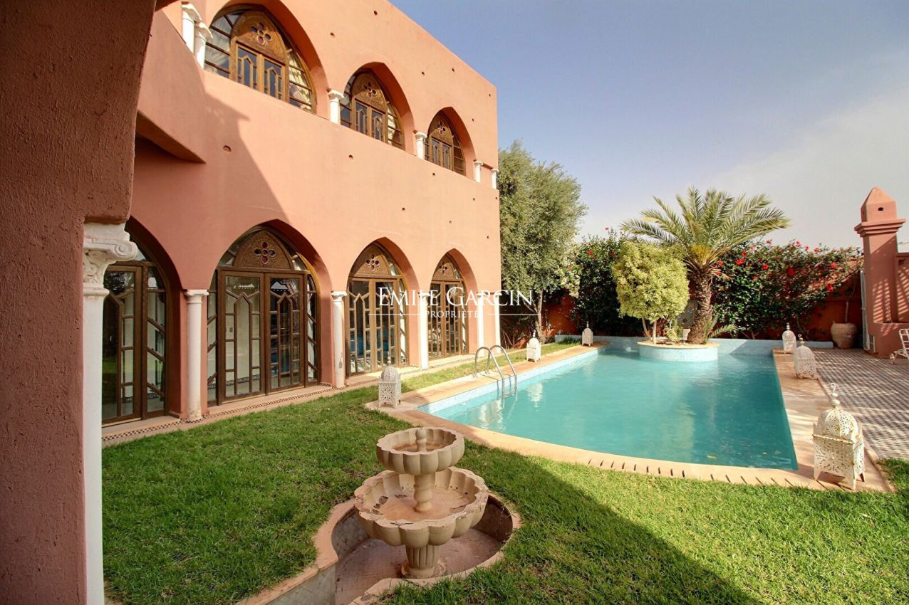 Maison à vendre dans le golf d'Amelkis - Emile Garcin Maroc - Image 3
