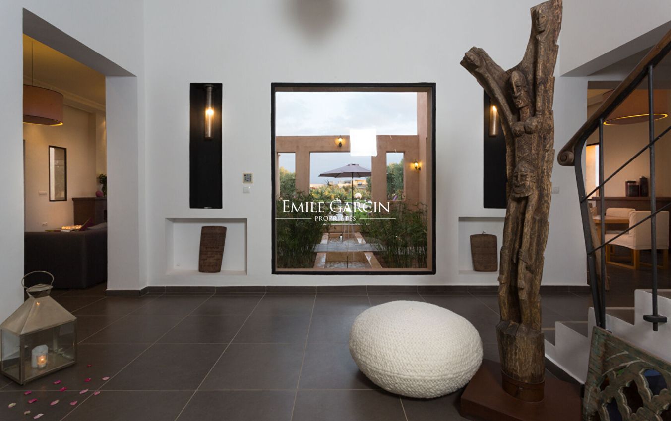 À vendre propriété contemporaine sur la route d'Amizmiz à Marrakech - Emile Garcin Maroc - Image 12