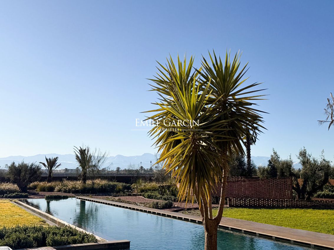 Superbe maison neuve à vendre proche des golfs à Marrakech - Emile Garcin Maroc - Image 1