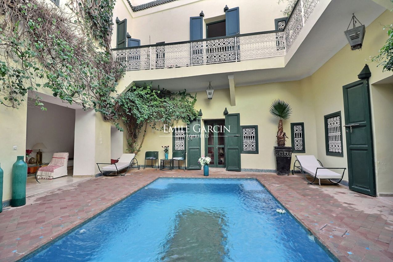 À vendre riad au coeur de la médina de Marrakech - Emile Garcin Maroc - Image 1