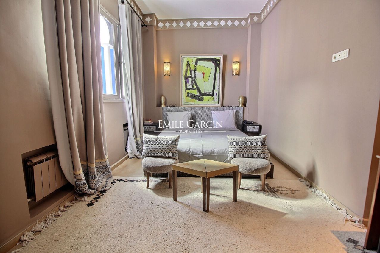 À vendre Riad d'exception idéalement situé dans le quartier de Sidi Mimoune à Marrakech - Emile Garcin Maroc - Image 7