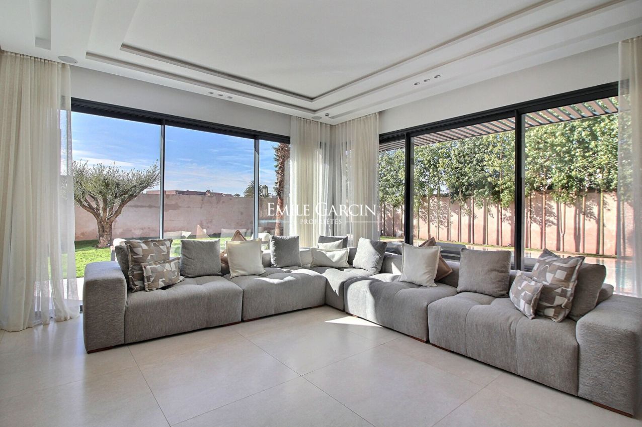 À vendre maison contemporaine sur golf à Marrakech - Emile Garcin Maroc - Image 2