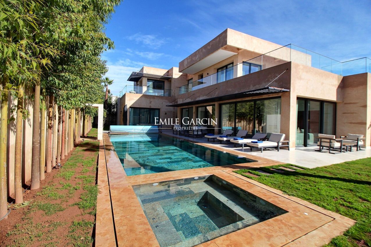 À vendre maison contemporaine sur golf à Marrakech - Emile Garcin Maroc - Image 7