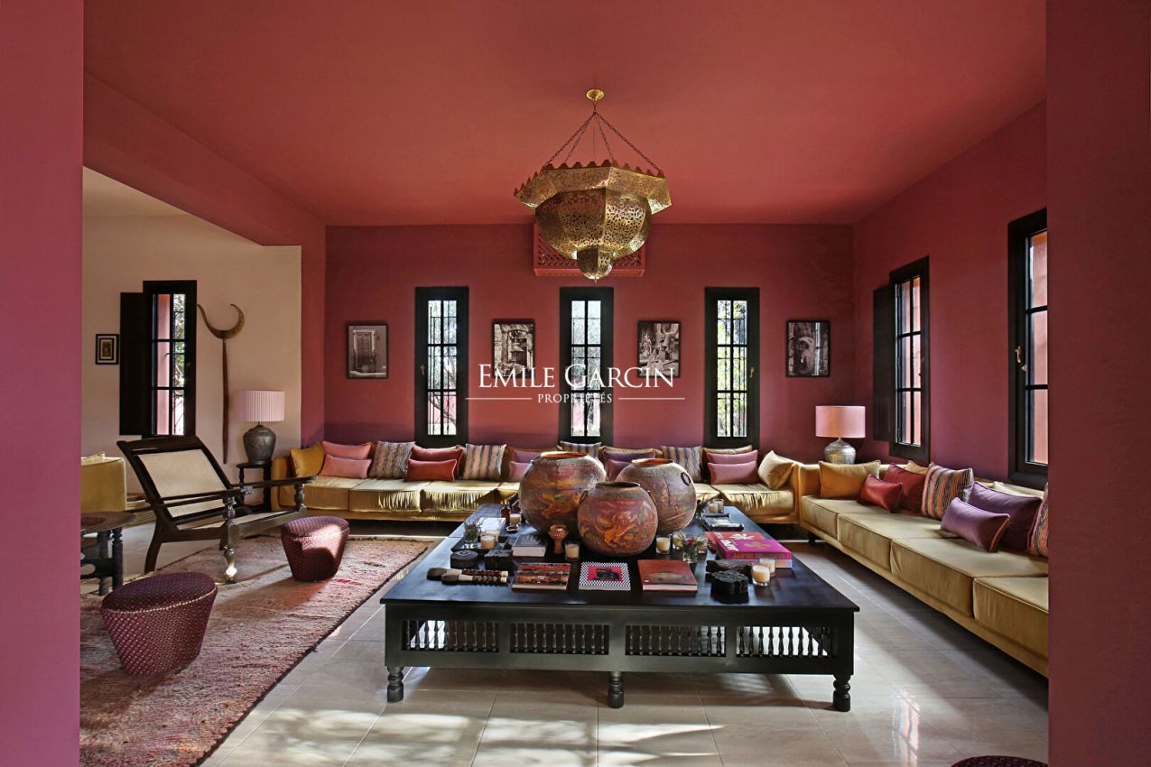 À louer maison: Elégance et exotisme aux portes de Marrakech - Emile Garcin Maroc - Image 3