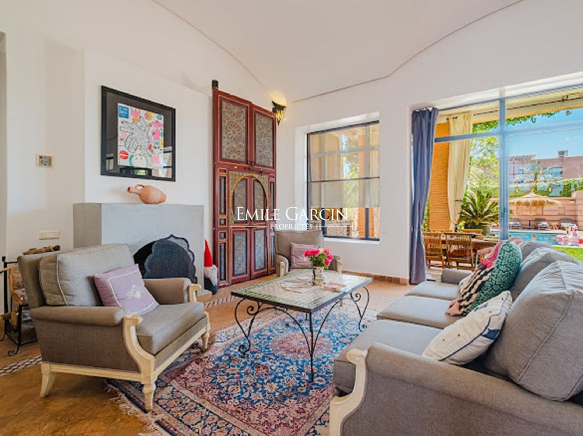 À vendre superbe villa proche des golfs à Marrakech - Emile Garcin Maroc - Image 3