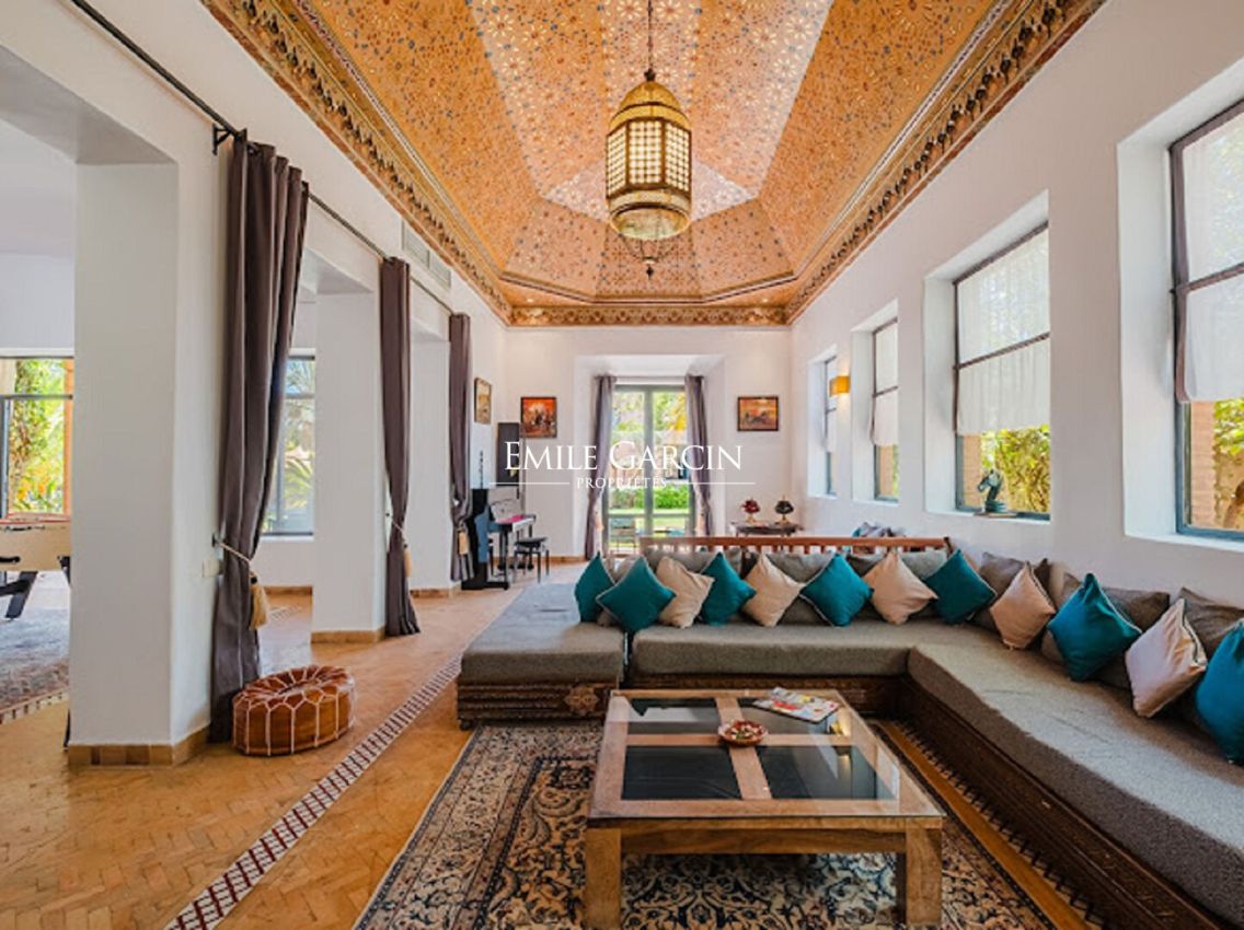 À vendre superbe villa proche des golfs à Marrakech - Emile Garcin Maroc - Image 4