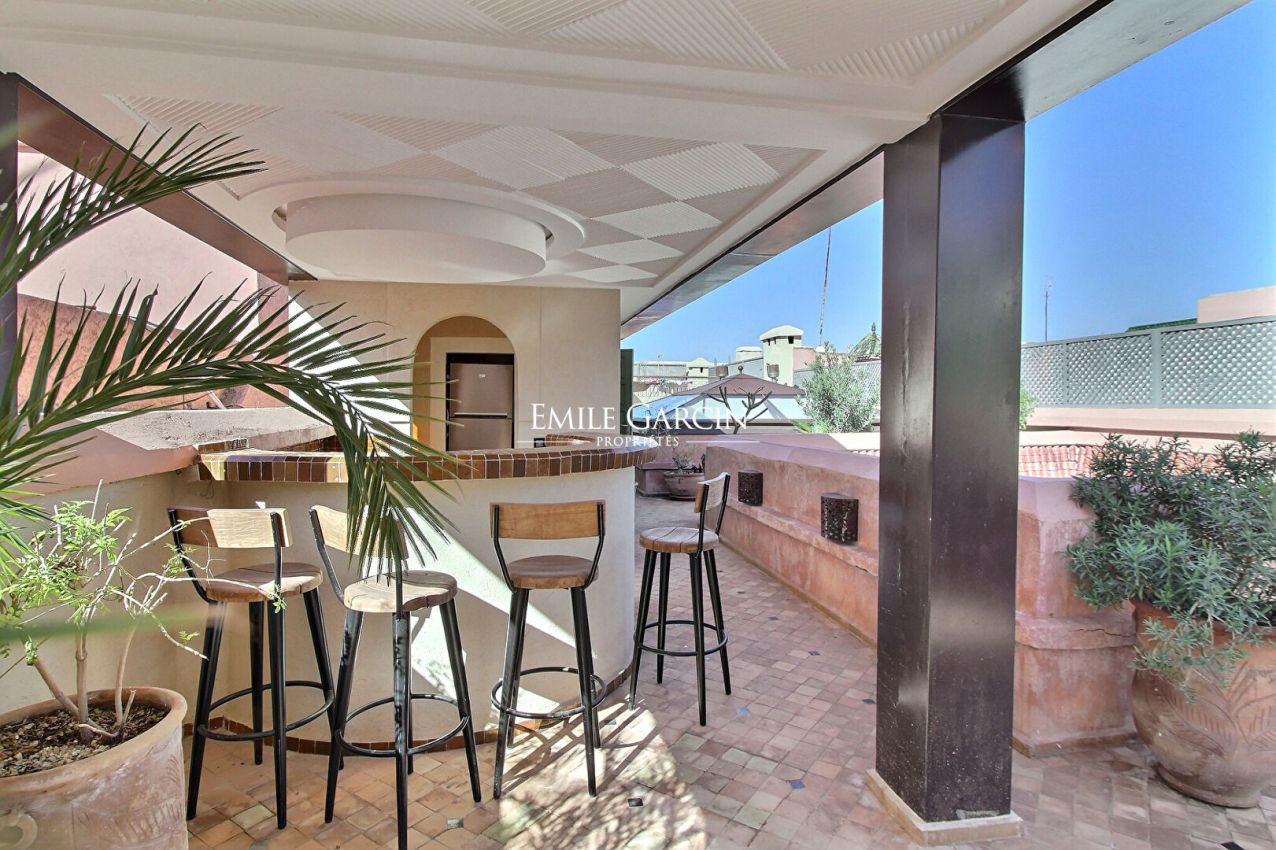 À vendre Riad d'exception au quartier Dar El Bacha à Marrakech - Emile Garcin Maroc - Image 12