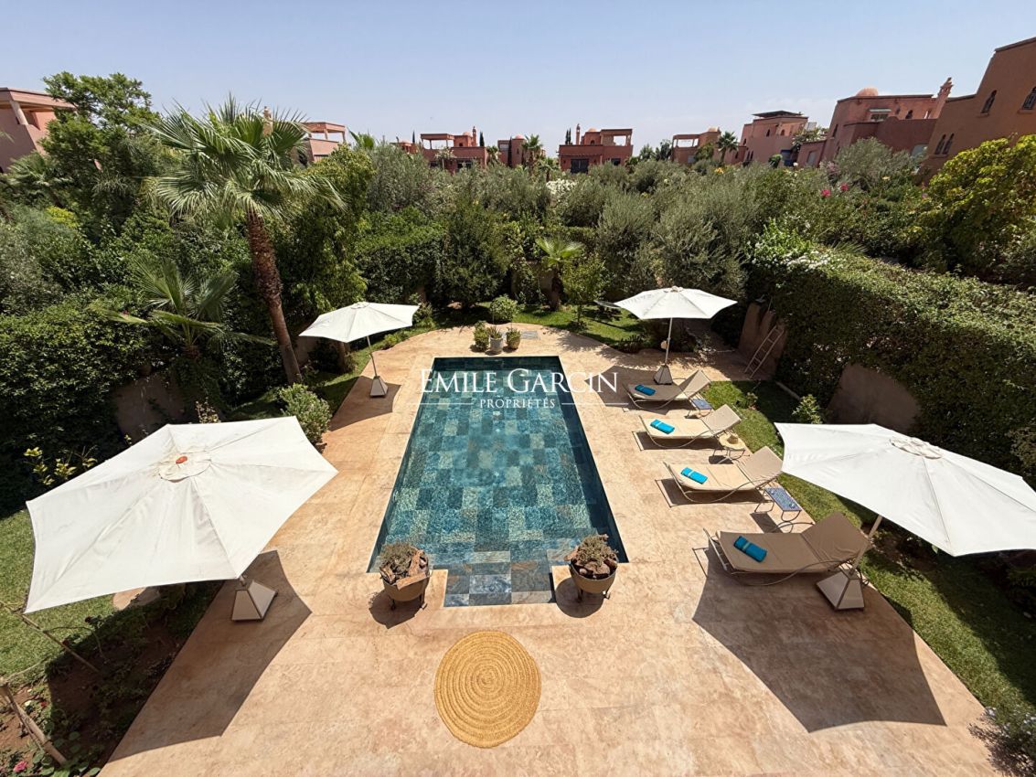 À vendre villa dans la palmeraie à Marrakech - Emile Garcin Maroc - Image 15