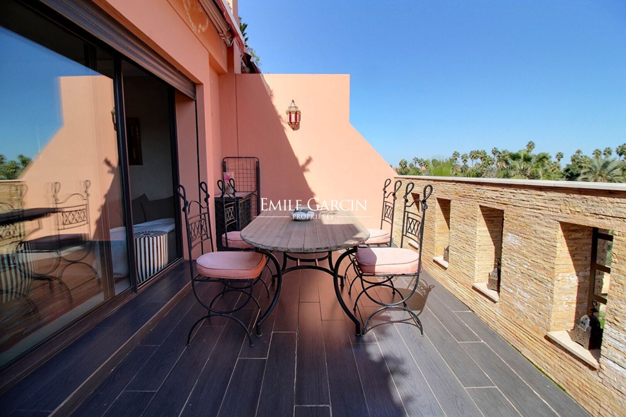 À vendre appartement avec vue sur le Jardin Majorelle à Marrakech - Emile Garcin Maroc - Image 5