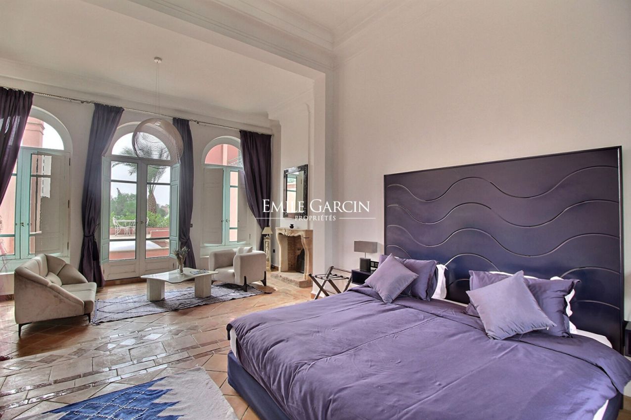 À  vendre superbe propriété à la palmeraie de  Marrakech - Emile Garcin Maroc - Image 9