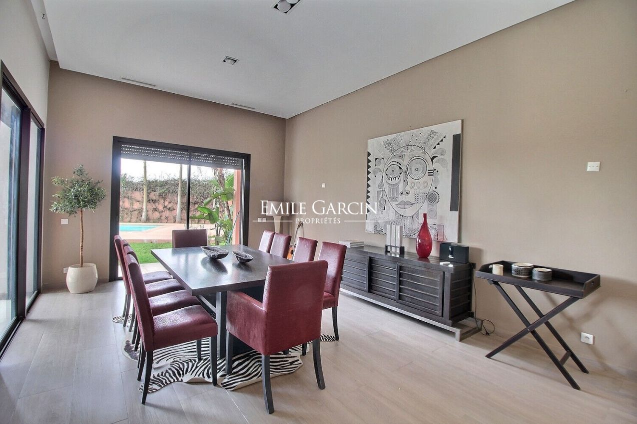 À vendre maison moderne dans le quartier Targa à Marrakech - Emile Garcin Maroc - Image 3