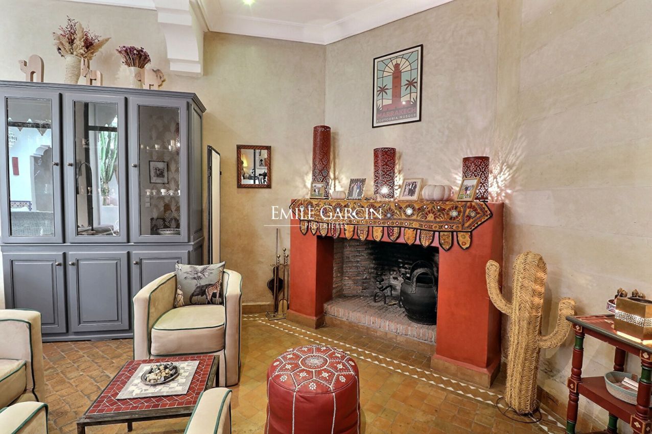 À vendre riad dans le quartier de la Bahia à  Marrakech - Emile Garcin Maroc - Image 4
