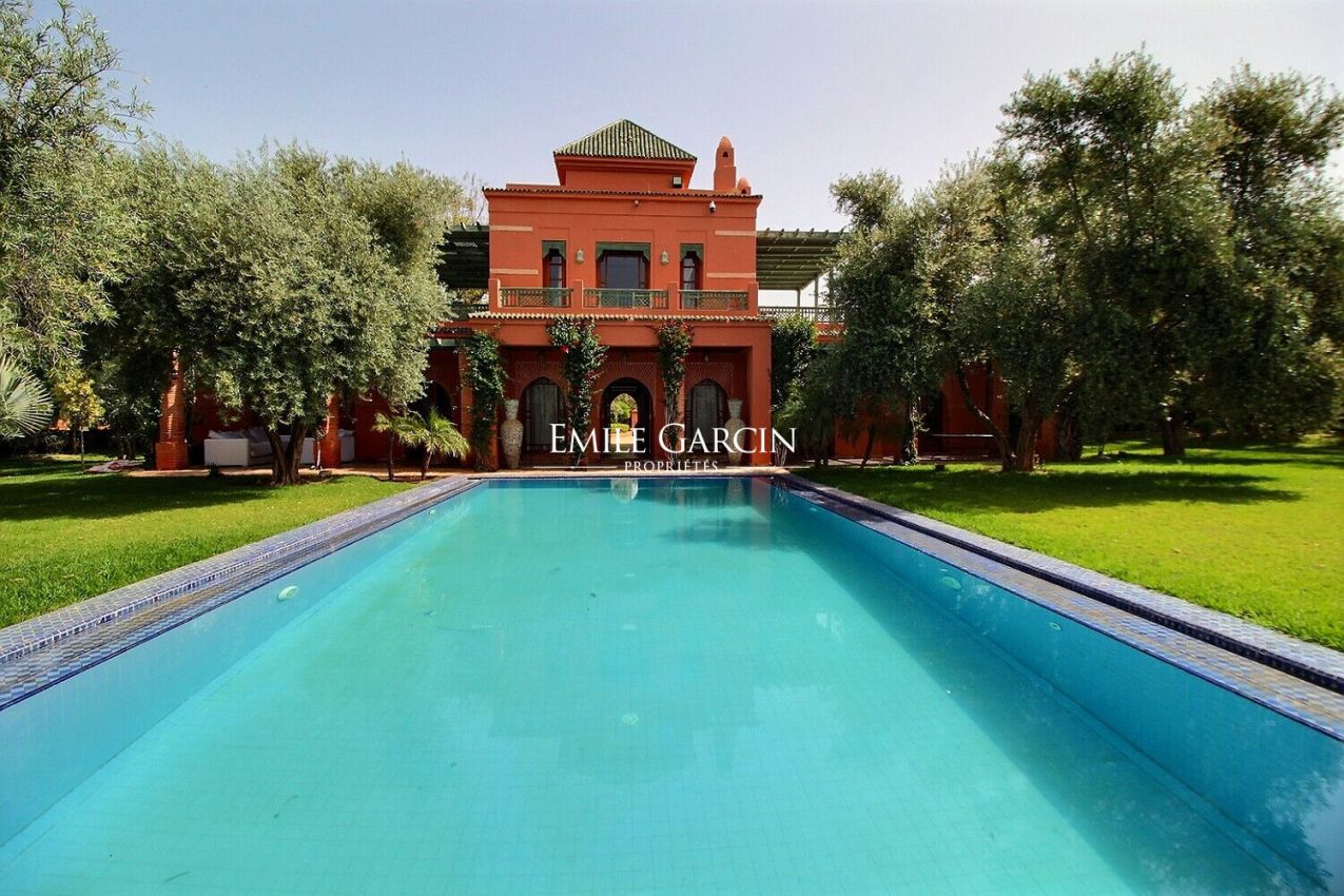 À vendre propriété au coeur de la palmeraie à Marrakech - Emile Garcin Maroc - Image 1
