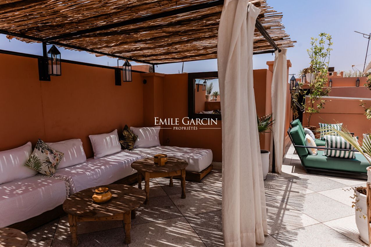 A vendre Riad dans le quartier de la Kasbah à Marrakech - Emile Garcin Maroc - Image 8